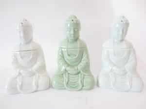 Buddha oilburner meditation set of 3