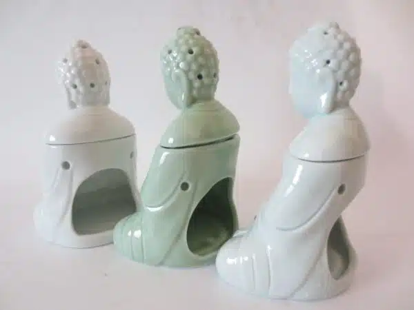 Buddha oilburner meditation set of 3