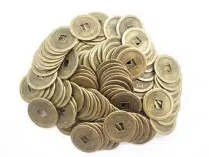 Chinese lucky coins medium (100 pieces)