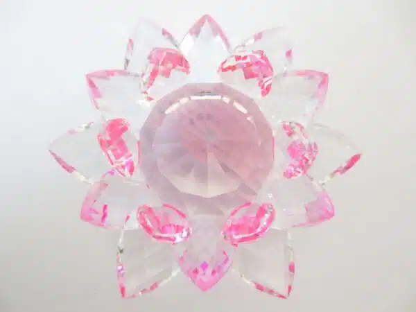 Cristal lotus pink large