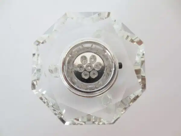 Crystal display lamp with adapter