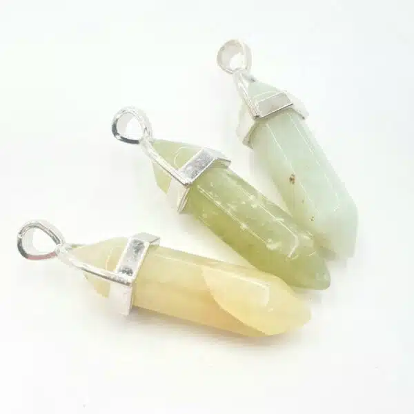 gemstone pendant jade