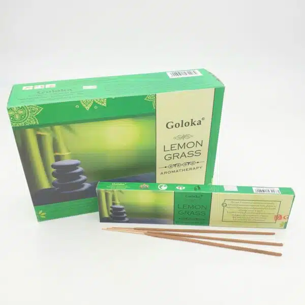 Goloka Lemongrass Aromatherapy Masala Incense Sticks