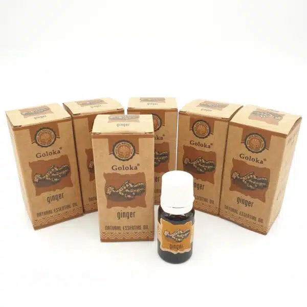 Goloka Natural Essential Oil - Ginger (6 pcs)