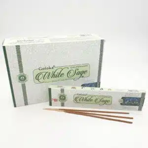 Goloka White Sage Masala Incense Sticks