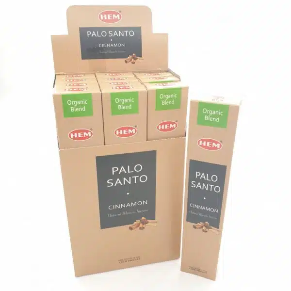 HEM Organic Blend Palo Santo & Cinnamon Incense Sticks