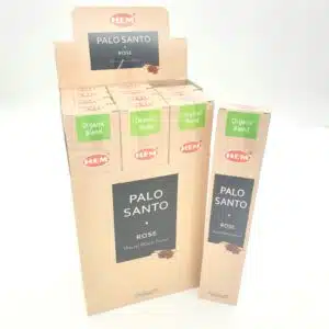 HEM Organic Blend Palo Santo & Rose Incense Sticks