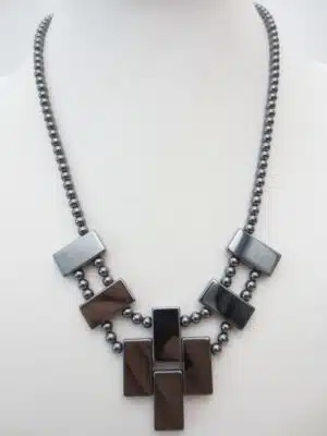 Hematite necklace I