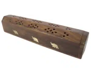 Incense Box Luxury Wood - Elephant (2 pieces)