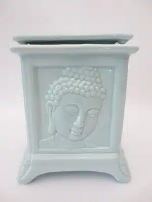 Light blue Buddha oilburner luxury