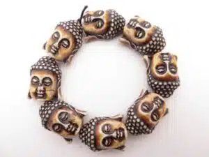 Meditation Buddha bracelace Brown