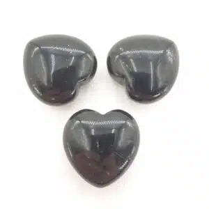 Obsidian Heart Pendant with gift bag