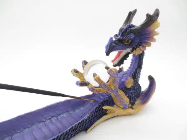 Purple Dragon incense holder