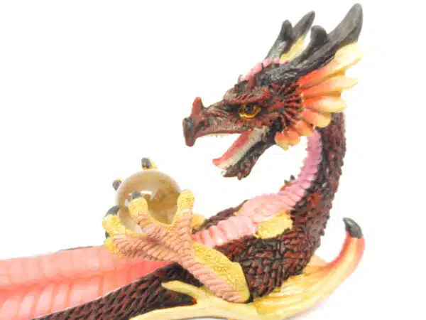 Red Dragon incense holder