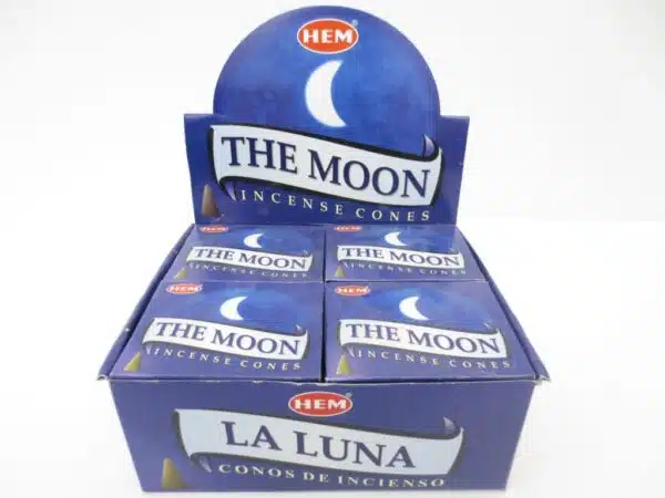 The Moon cones