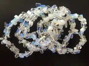 Thin gemstone bracelets Opalite (12 pieces)