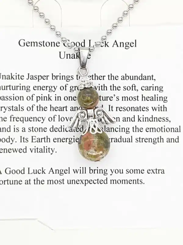 Wholesale - Angel necklace Unakite