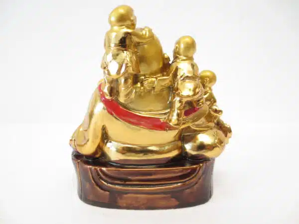 wholesale - Buddha Gold sitting with children medium