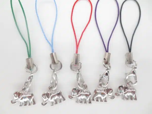 Wholesale - Elephant Metal Lucky Pendant