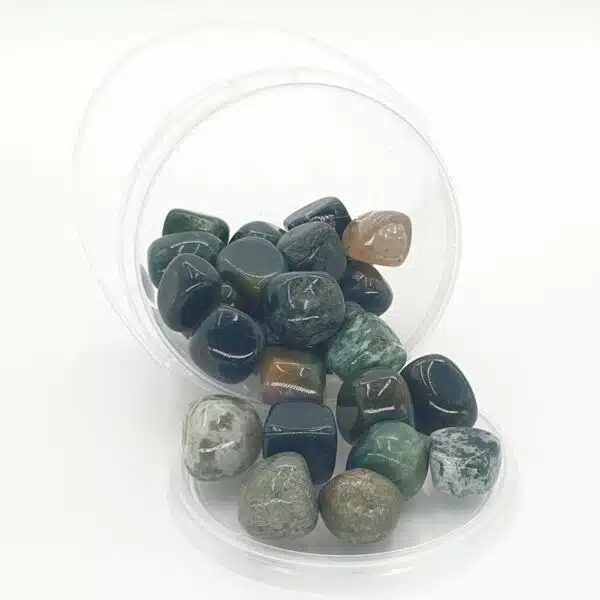 Wholesale - Gemstone Cluster Moss Agate 20-30mm