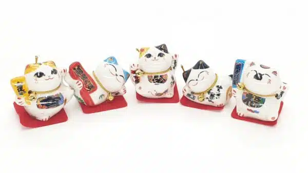 Wholesale - Japanese Lucky cat set of 5