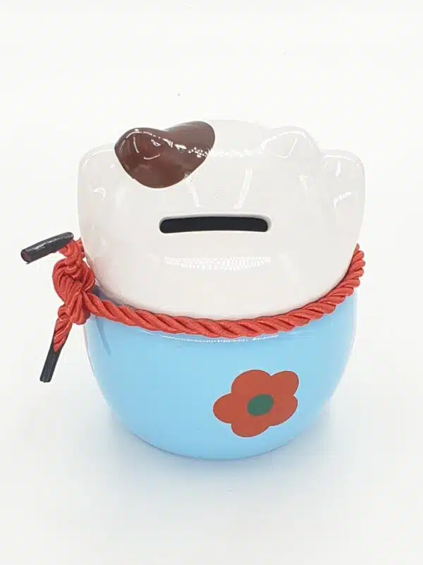 Wholesale - Lucky cat money box Blue