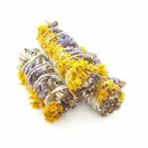 Wholesale - Yerba Santa & Statice sinuata & Verbascum Smudge 12cm (3 x 30-40 grams)