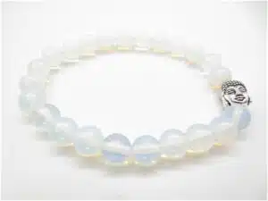 8mm Buddha Bracelet without Box - Opal