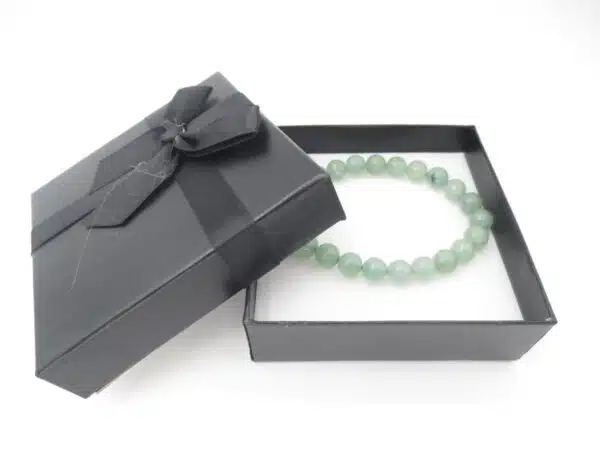 8mm Gemstone Bracelet with Gift Box - Aventurine