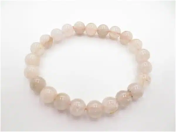 8mm Gemstone Bracelet with Gift Box - Golden Rutile Quartz