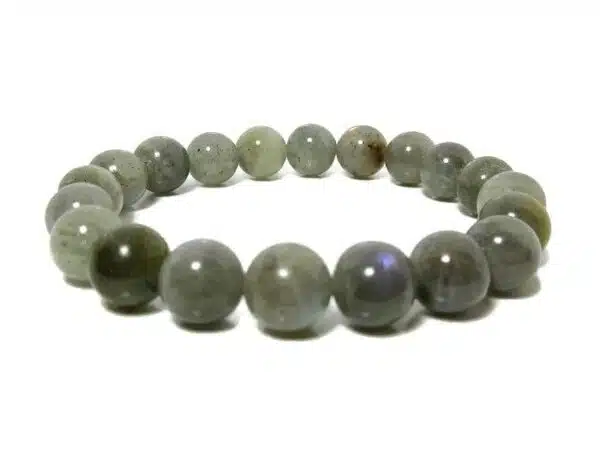 8mm Gemstone Bracelet with Gift Box - Labradorite