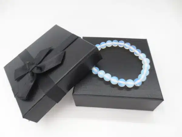 8mm Gemstone Bracelet with Gift Box - Opal