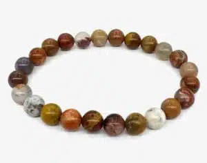 8mm Gemstone Bracelet without Gift Box - Ocean Jasper