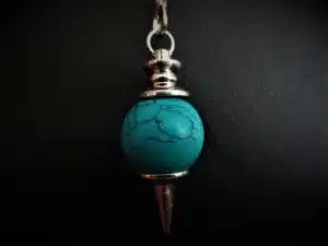 Chakra Pendulum hanger ball Turquoise