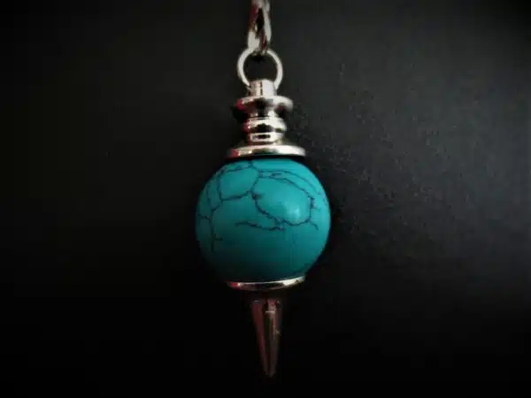 Chakra Pendulum hanger ball Turquoise