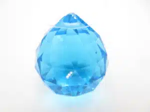 Crystal Feng Shui Rainbow Ball 4 cm ocean blue