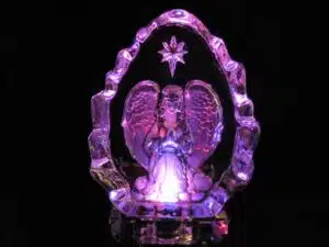 Crystal flat Angel praying