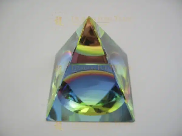 Crystal pyramide colored 5x5