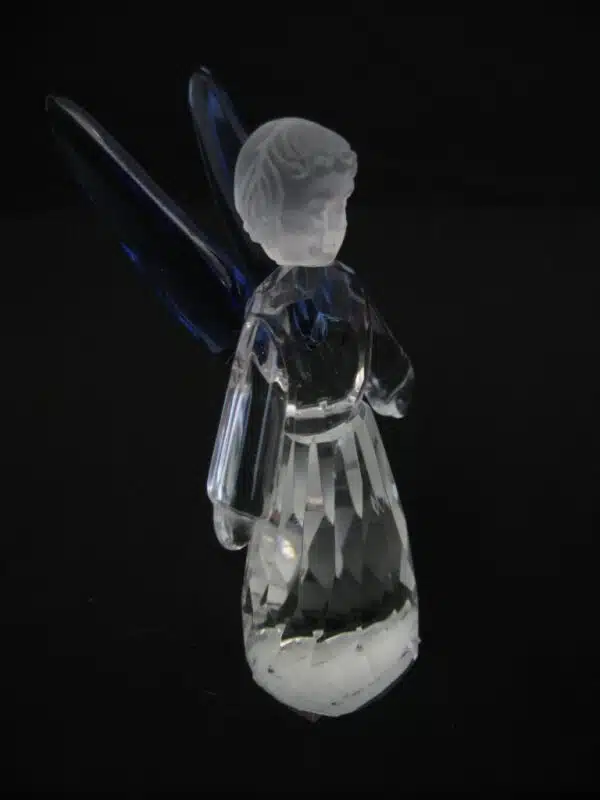 Crystal statue angel praying