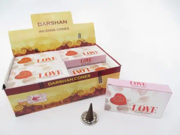 Darshan Incense Cones - Love