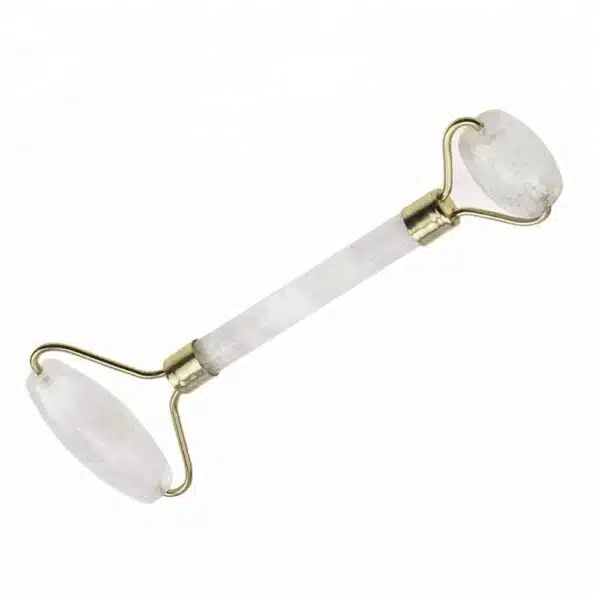 Gemstone massage roller Rock Crystal