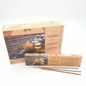 Goloka Cinnamon Aromatherapy Masala Incense Sticks