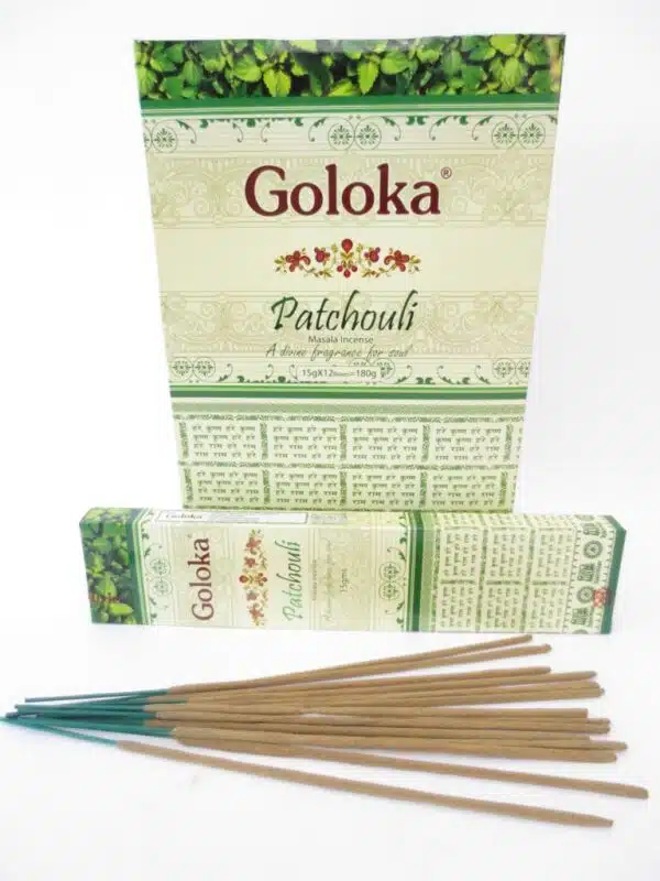 Goloka Patchouli Masala Incense Sticks