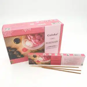 Goloka Rosemary Aromatherapy Masala Incense Sticks