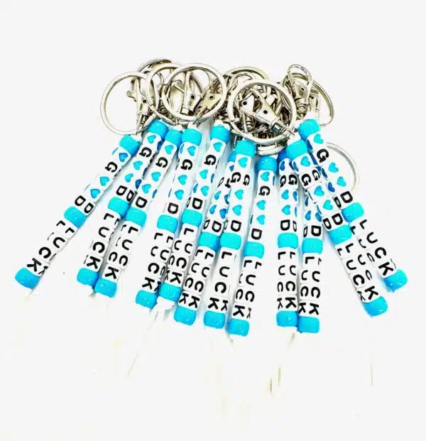 Good Luck Keychains - Blue