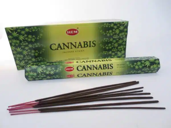 HEM Hexa Incense Sticks - Cannabis