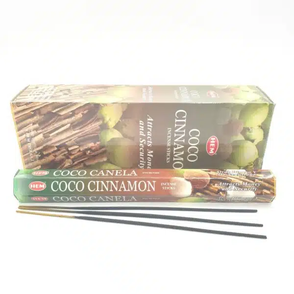 HEM Hexa Incense Sticks - Coco Cinnamon