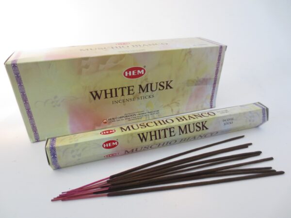 HEM Hexa Incense Sticks - White Musk