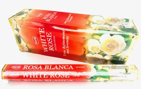 HEM Hexa Incense Sticks - White Rose