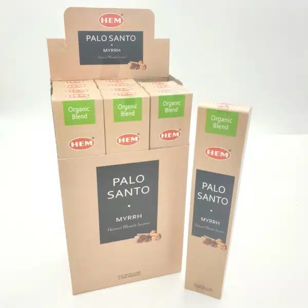 HEM Organic Blend Palo Santo & Myrrh Incense Sticks